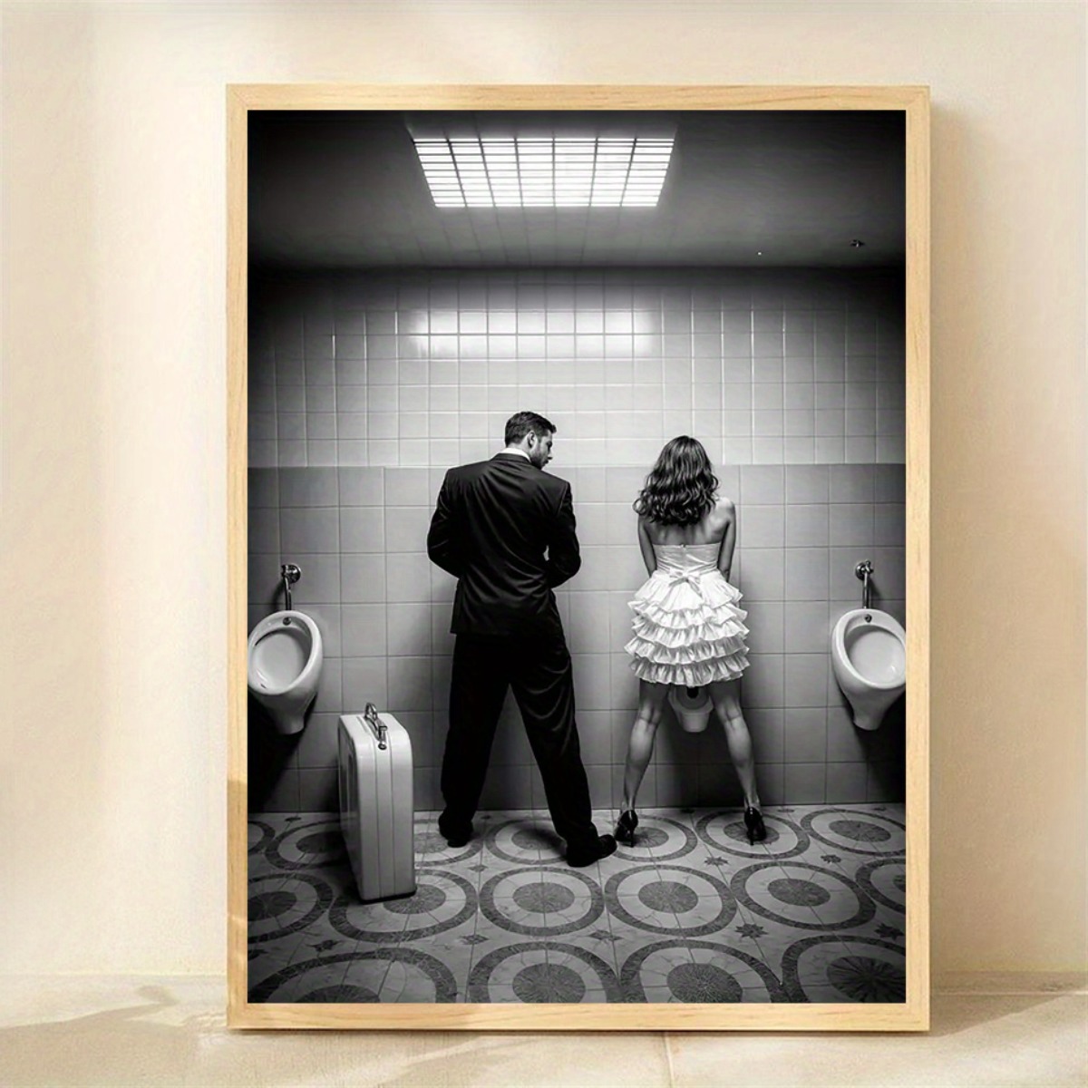 Home Bathroom With Urinal - 