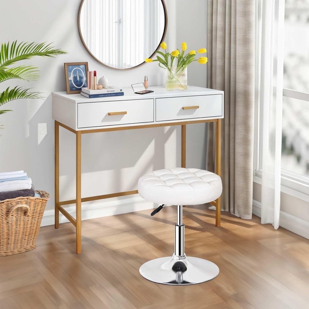 Vanity Chair Stool Modern Tuft - đánh giá và giá Home Bathroom Furniture