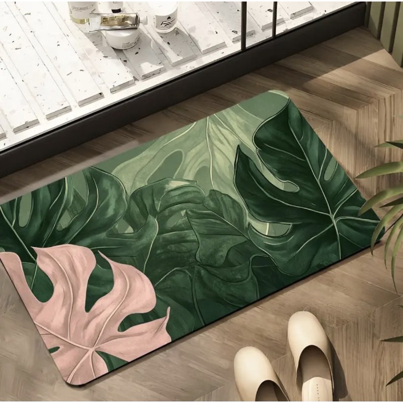 Visual Three-dimensional Green - đánh giá và giá Zara Home Bathroom Mat