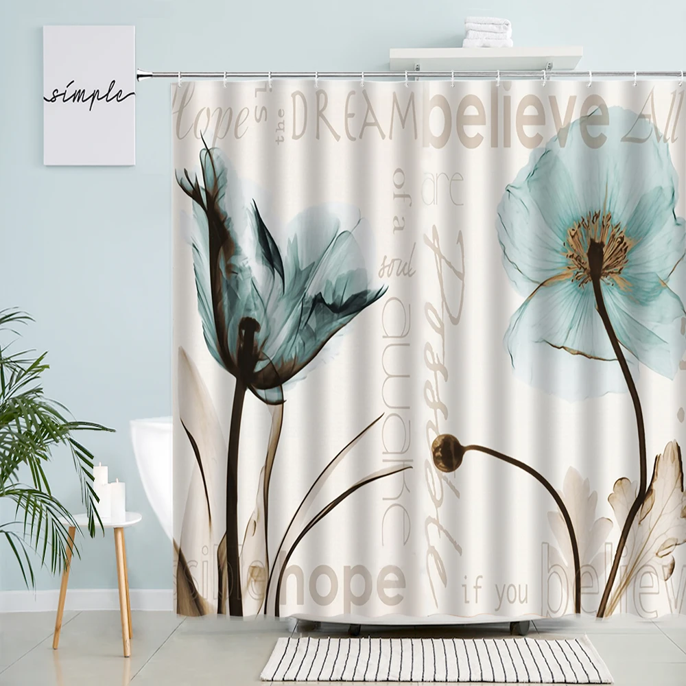 Tropical Green Plant Palm Leaf - đánh giá và giá Shower Curtain Liner
