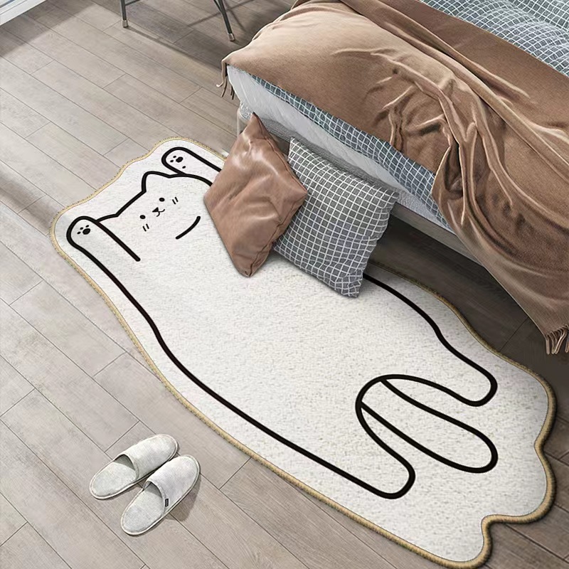 Irregular Cartoon Animal Imita - đánh giá và giá Zara Home Bathroom Mat