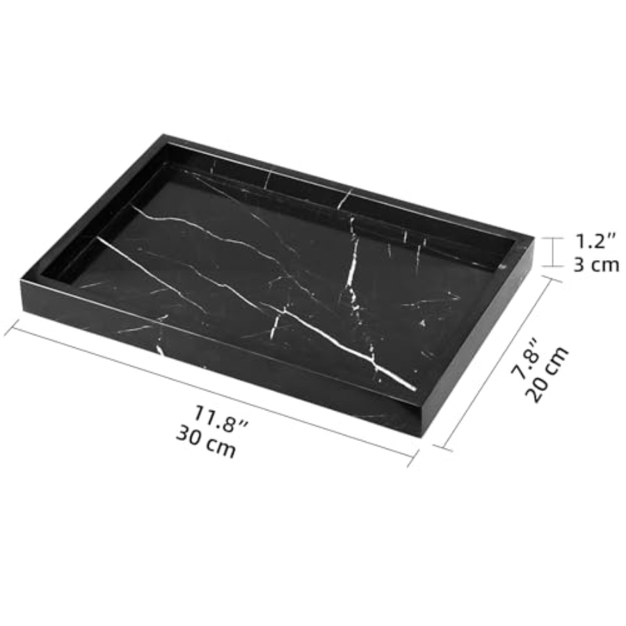 Marble Bathroom Vanity Tray, N - đánh giá và giá Home For Bathroom