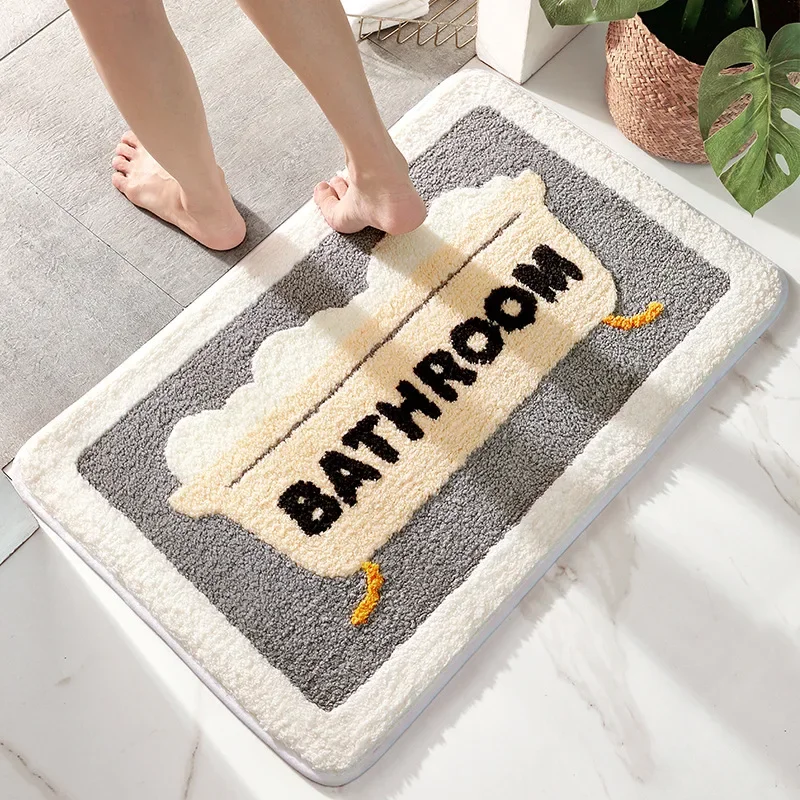 Bath Mat Non Slip Soft Faux Wo - đánh giá và giá Zara Home Bathroom Mat