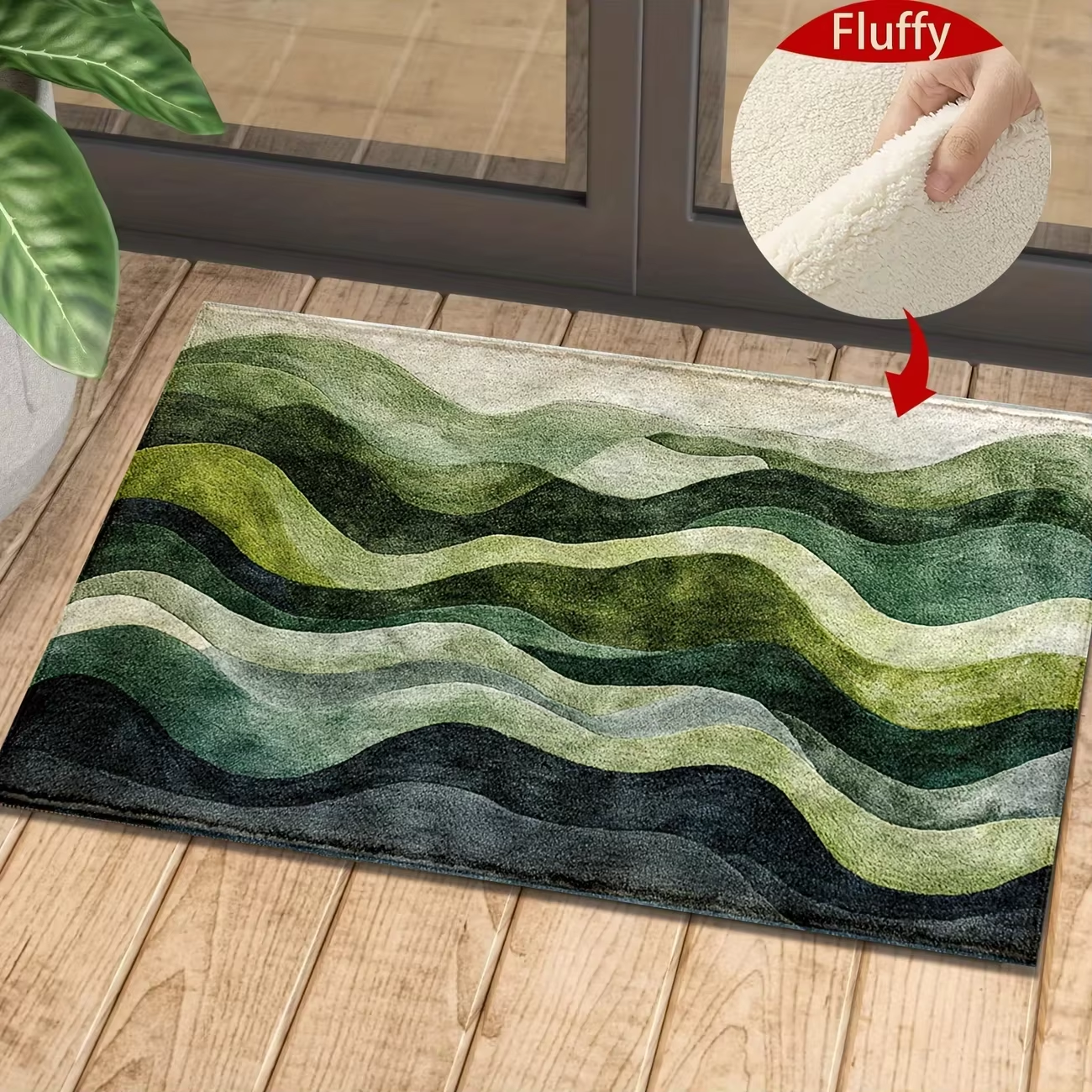 VIKAMA Cute and Fresh Flannel  - đánh giá và giá Zara Home Bathroom Mat