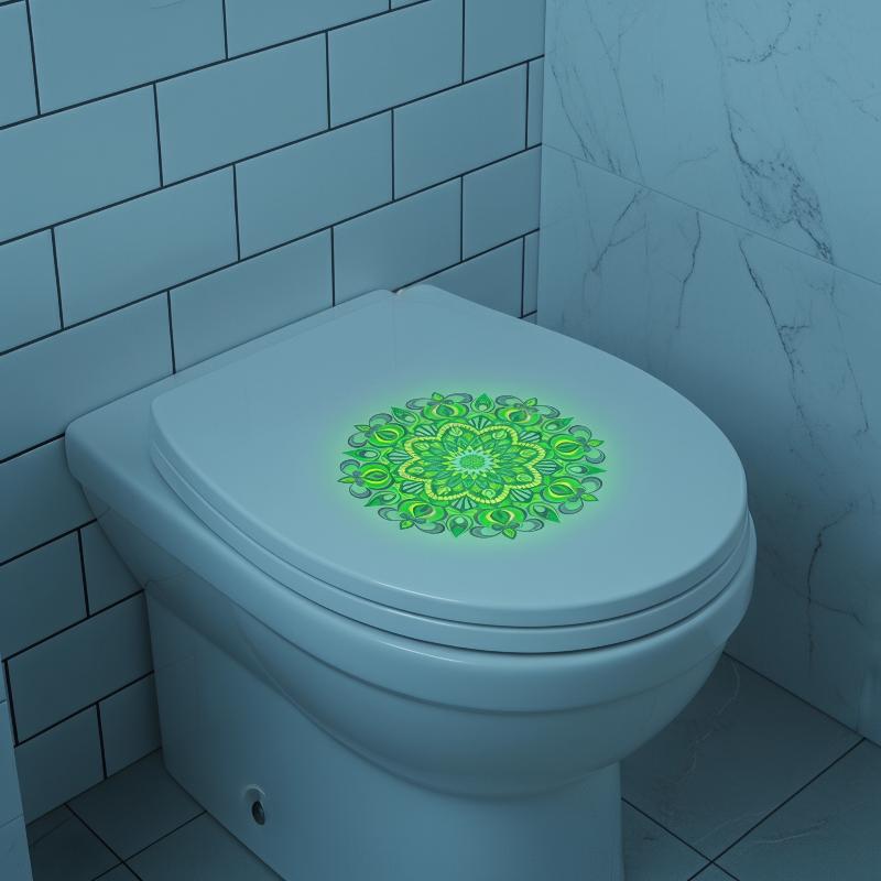 Glow in the Dark Mandala Toile - đánh giá và giá Jet Home Bathroom