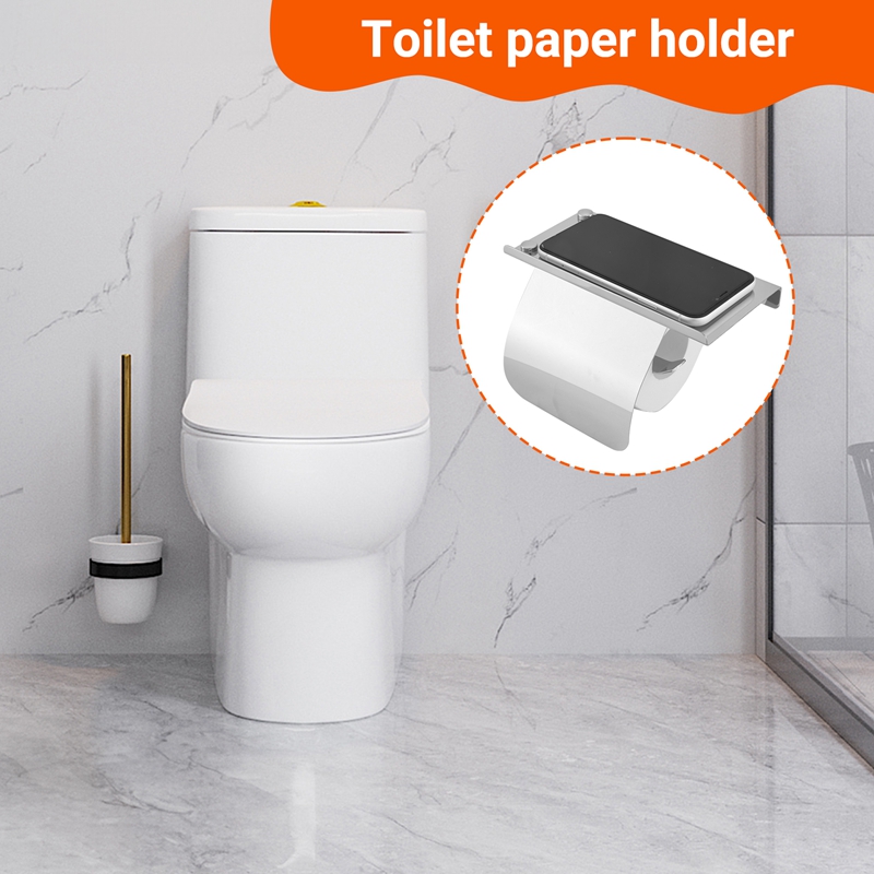 Modern Stainless Steel Wall Mo - đánh giá và giá Toilet Paper Holder