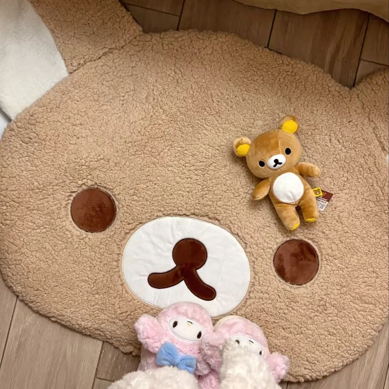 Cartoon Rilakkumas Plush Rug K - đánh giá và giá Home Bathroom Carpet