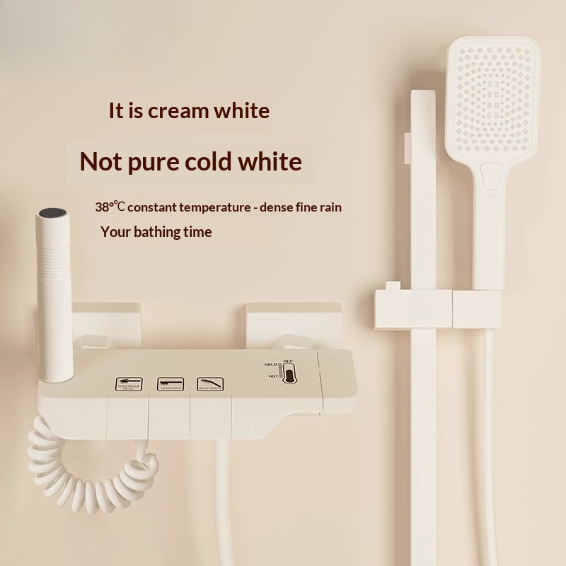 Creamy Easy Topless Shower Set - đánh giá và giá Home For Bathroom