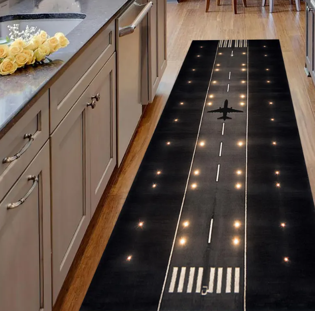 Airplane Runway Runner Rug Cot - đánh giá và giá Jet Home Bathroom