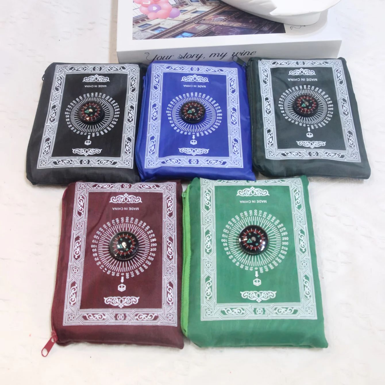 5pcs Portable Prayer Rug with  - đánh giá và giá Home Bathroom Carpet