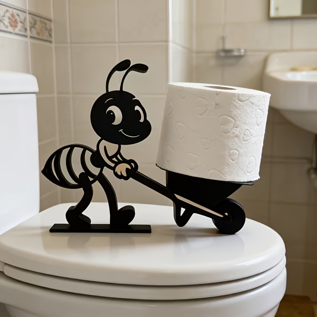 2-Pack Ant-Shaped Tissue Holde - đánh giá và giá Toilet Paper Holder