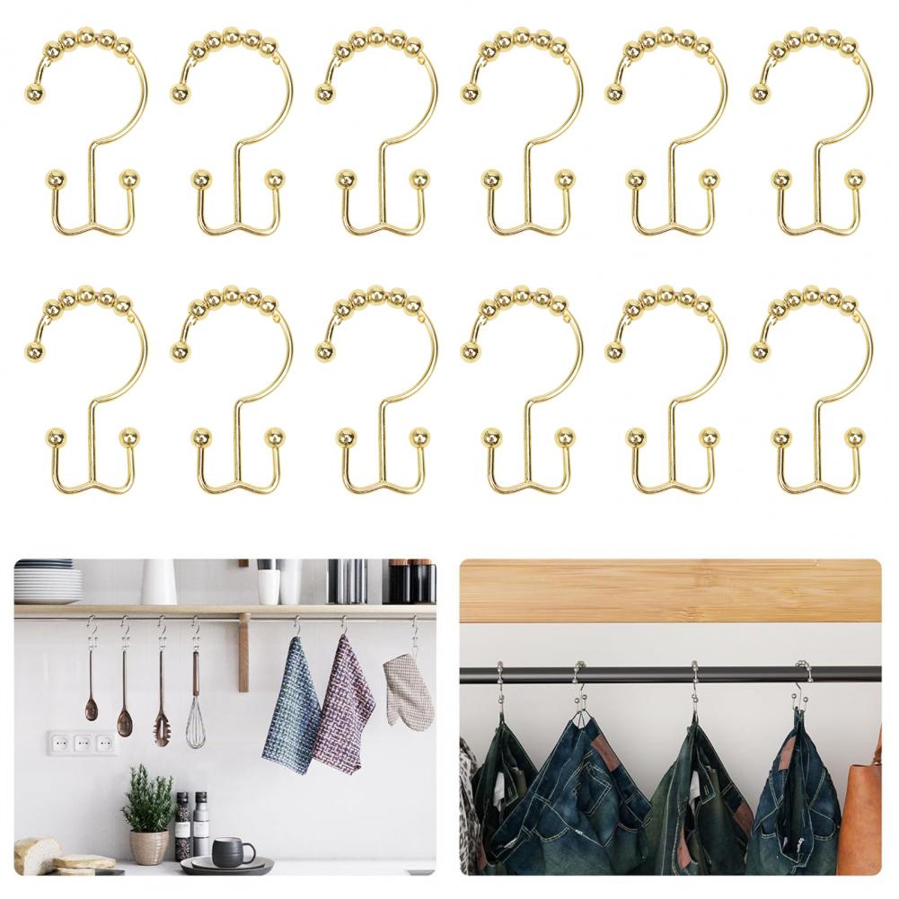 12pc Metal Shower Curtain Ring - đánh giá và giá Shower Curtain Liner