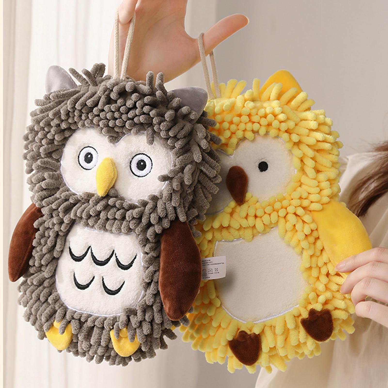 Hand Towel With Loop Owl Desig - đánh giá và giá Home Bathroom Design