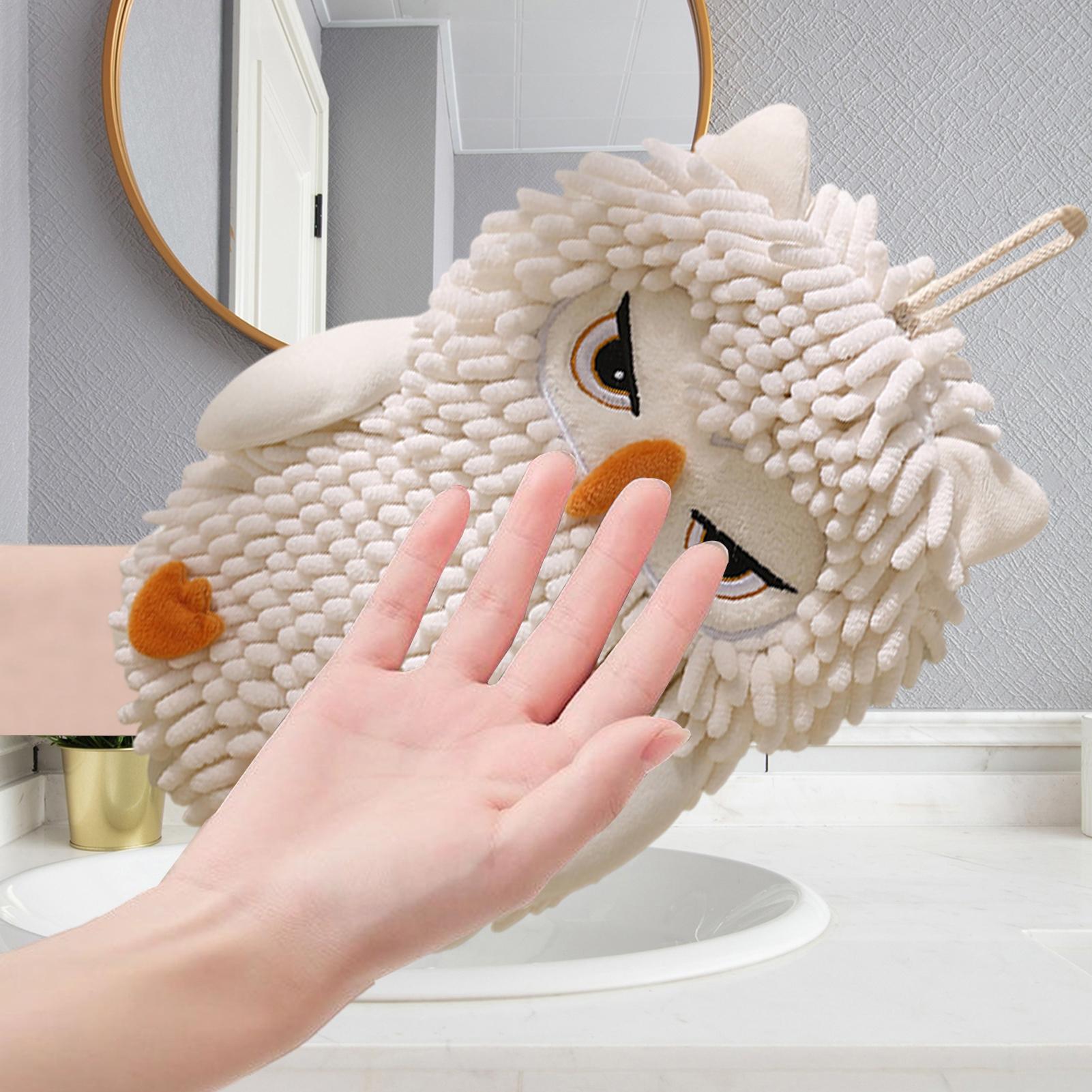 Hand Towel With Loop Owl Desig - đánh giá và giá Home Bathroom Design