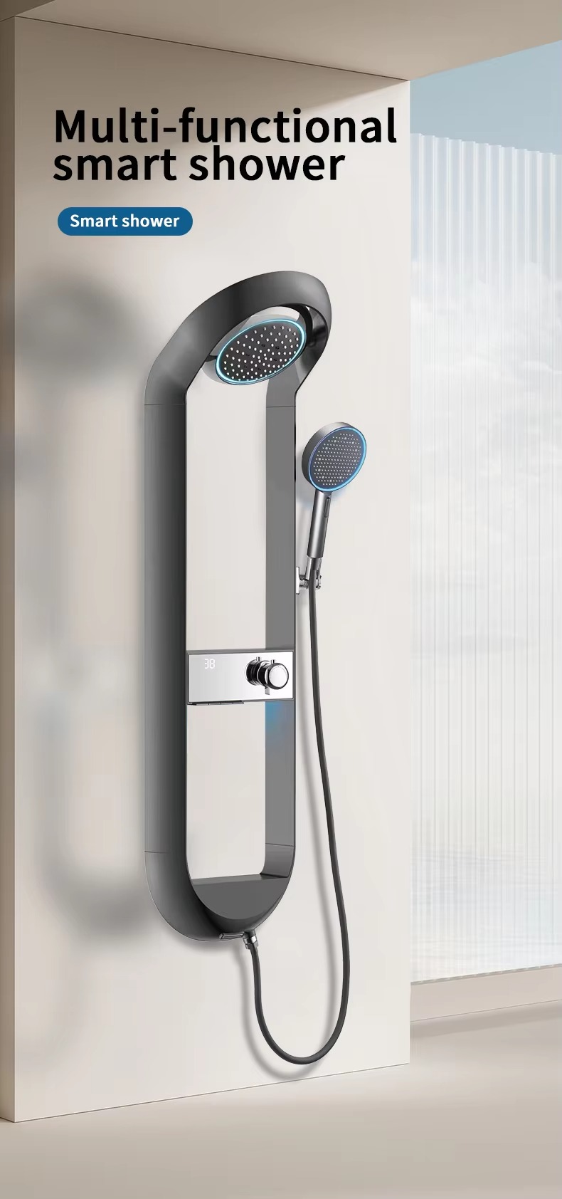 Single Handle Smart Thermostat - đánh giá và giá Jet Home Bathroom