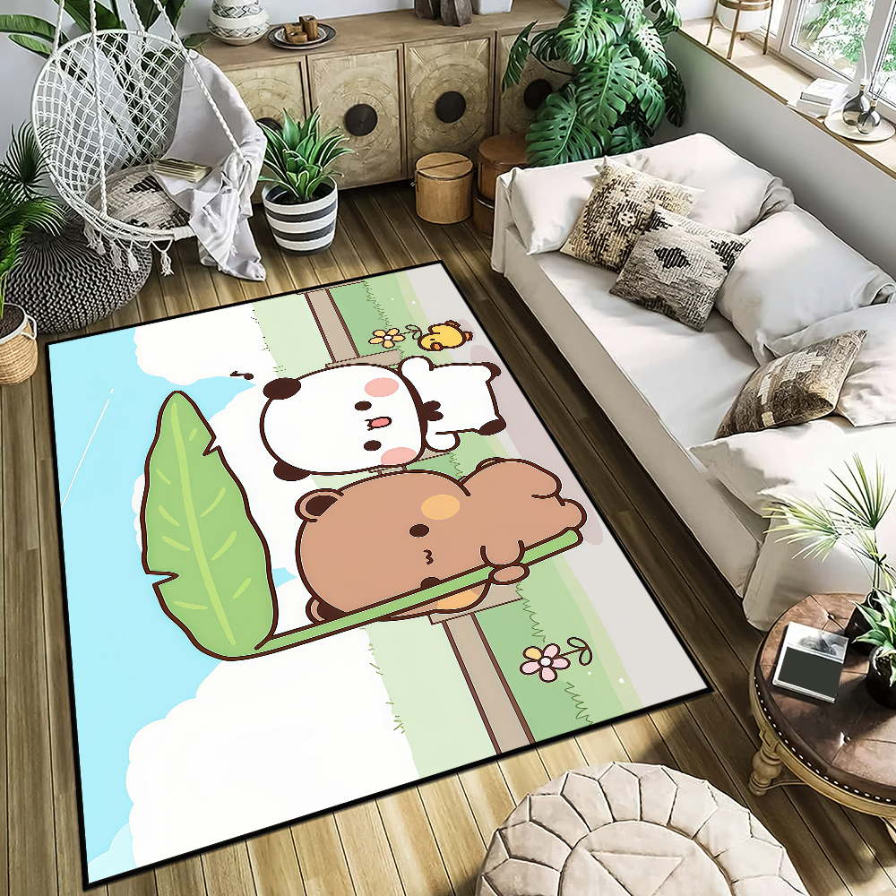 kawaii cartoon art bear d-dudu - đánh giá và giá Home Bathroom Carpet