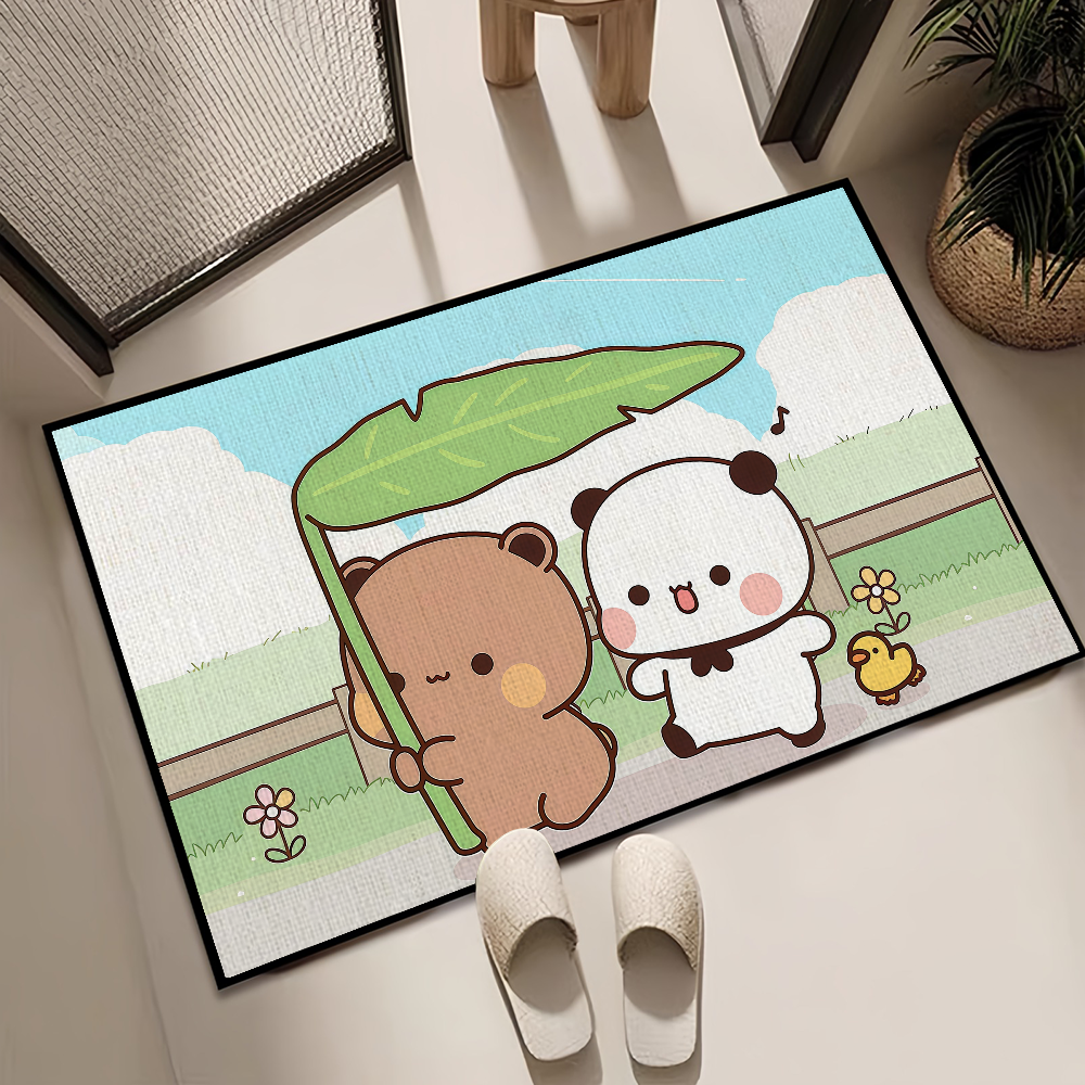 kawaii cartoon art bear d-dudu - đánh giá và giá Home Bathroom Carpet