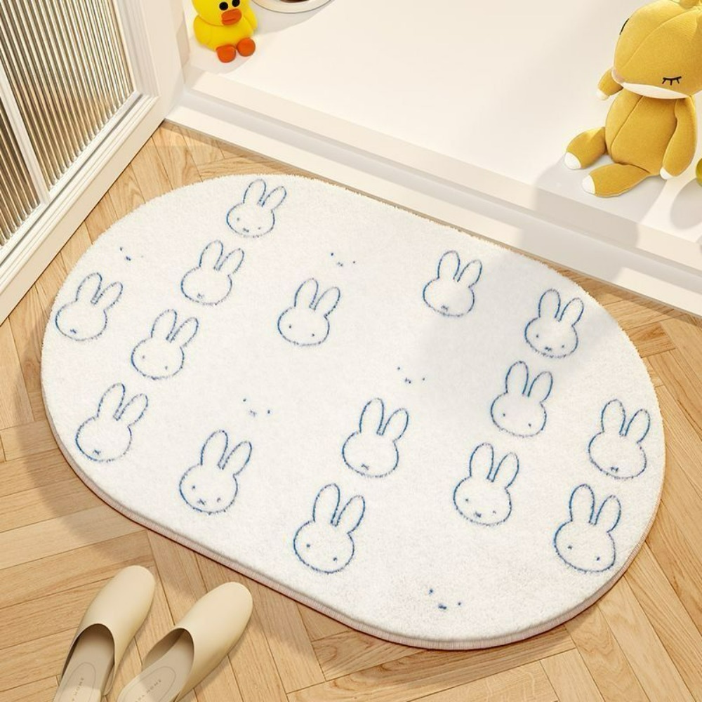 Miffy Cartoon Floor Mat Soft I - đánh giá và giá Home Bathroom Carpet