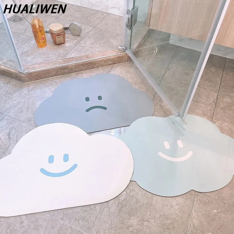 Cloud Shape Super Absorbent Ba - đánh giá và giá Zara Home Bathroom Mat