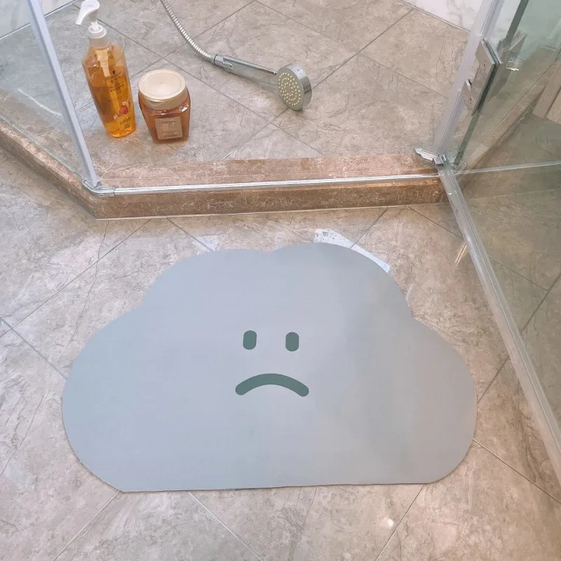 Cloud Shape Super Absorbent Ba - đánh giá và giá Zara Home Bathroom Mat