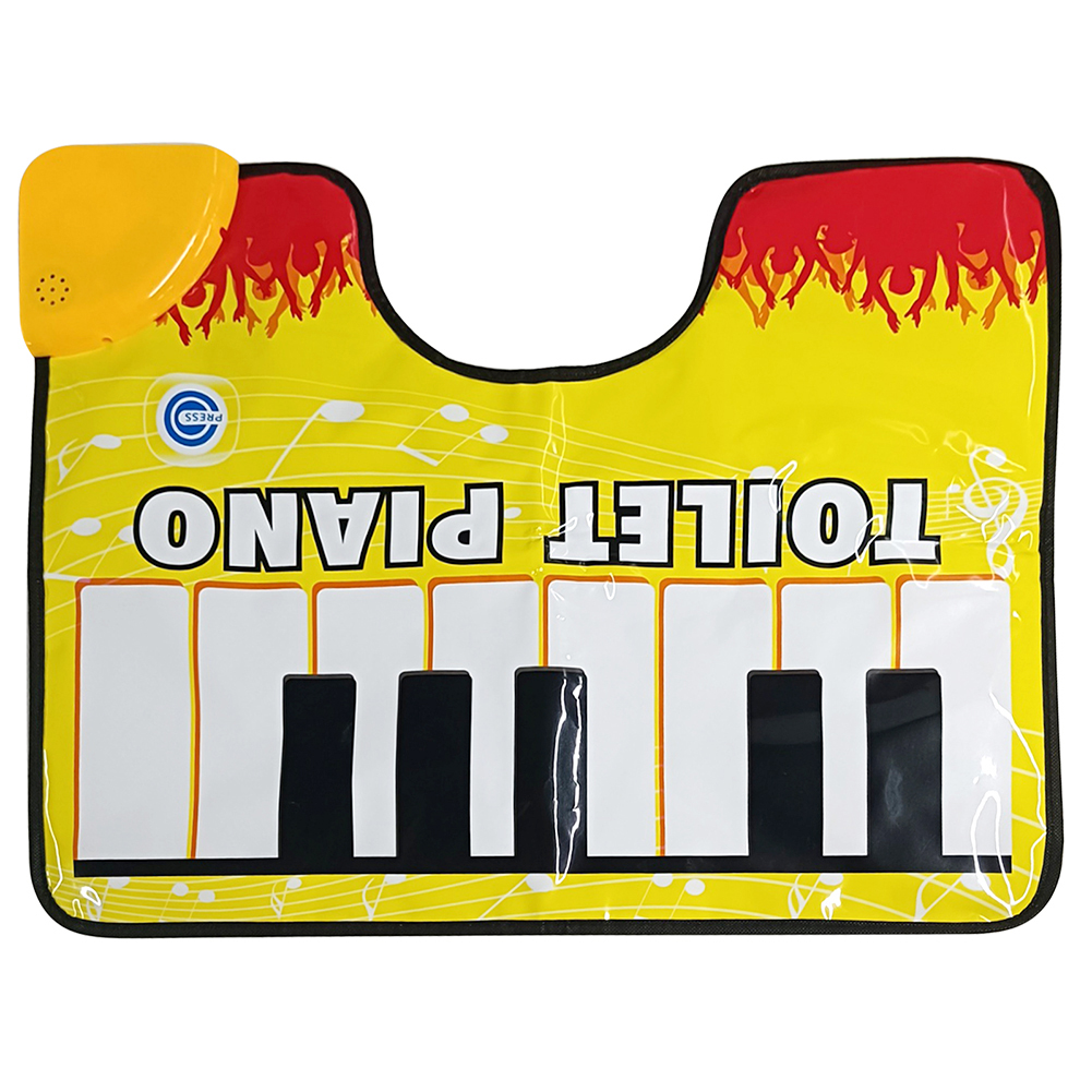 Toilet Piano Mat Novelty Potty - đánh giá và giá Home Bathroom Carpet