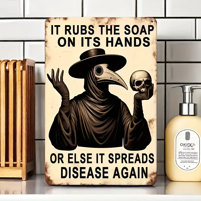 Vintage Hand Washing Reminder, - đánh giá và giá Home Bathroom Furniture
