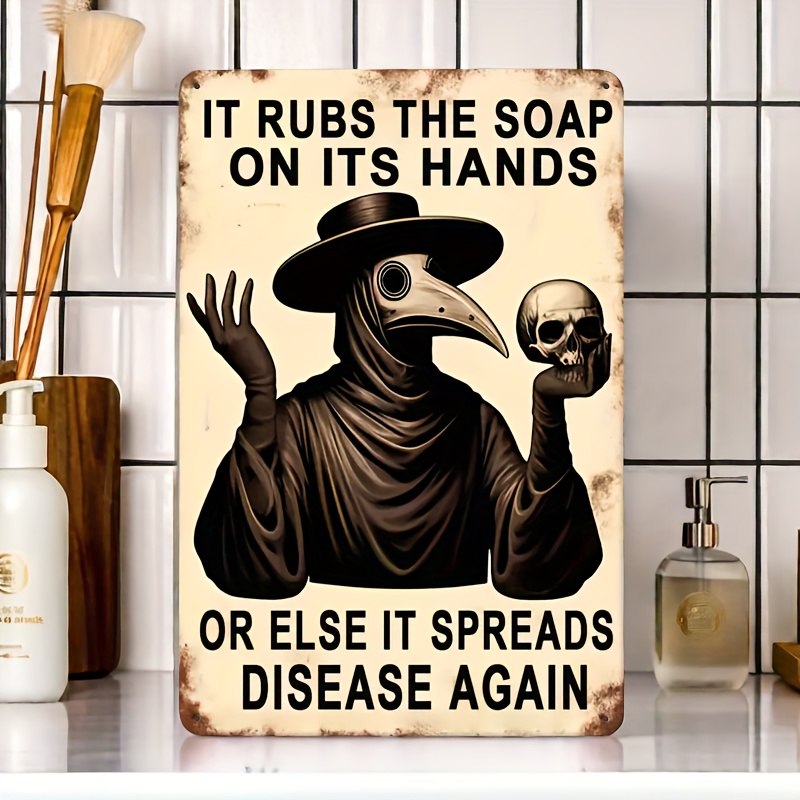 Vintage Hand Washing Reminder, - đánh giá và giá Home Bathroom Furniture