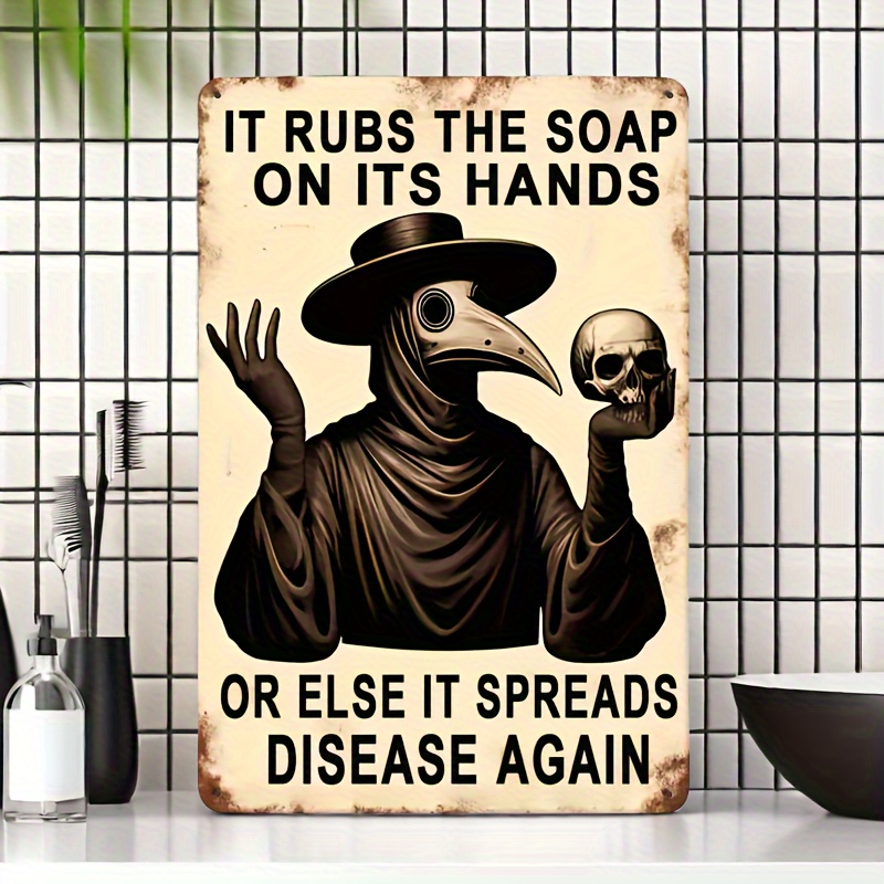 Vintage Hand Washing Reminder, - đánh giá và giá Home Bathroom Furniture