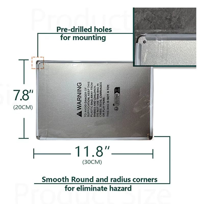 1pc 2D Flat Tin Sign 8x12inch  - đánh giá và giá Home Bathroom Quotes