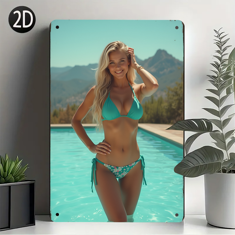 2D Flat Retro Metal Sign - Tur - đánh giá và giá Home Bathroom Design