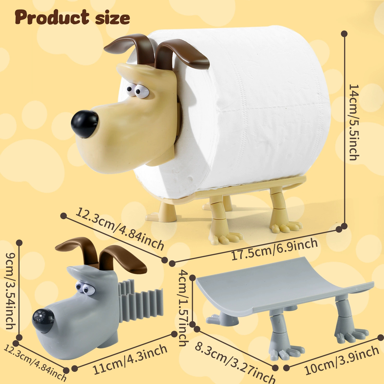 Fun Dog Toilet Paper Holder Ho - đánh giá và giá Toilet Paper Holder