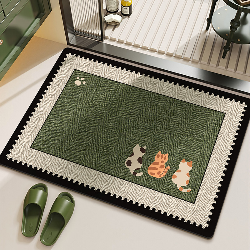 VIKAMA Minimalist Ins Style Ma - đánh giá và giá Zara Home Bathroom Mat