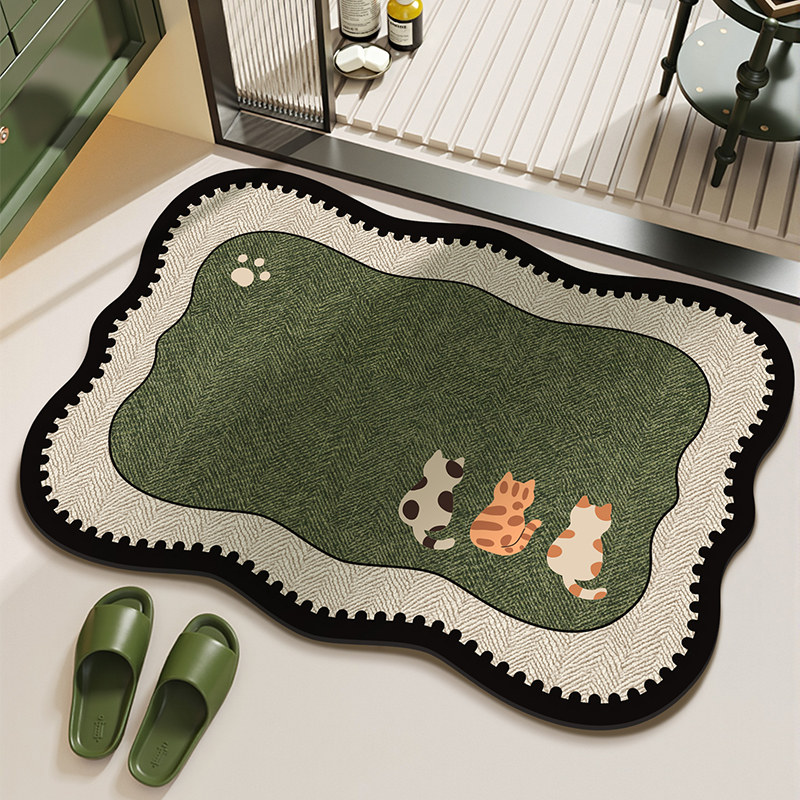 VIKAMA Minimalist Ins Style Ma - đánh giá và giá Zara Home Bathroom Mat