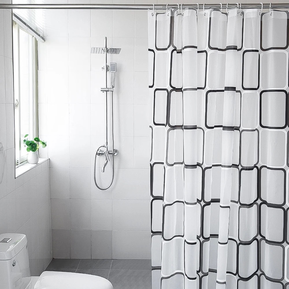 Waterproof Shower Curtain Mild - đánh giá và giá Shower Curtain Liner