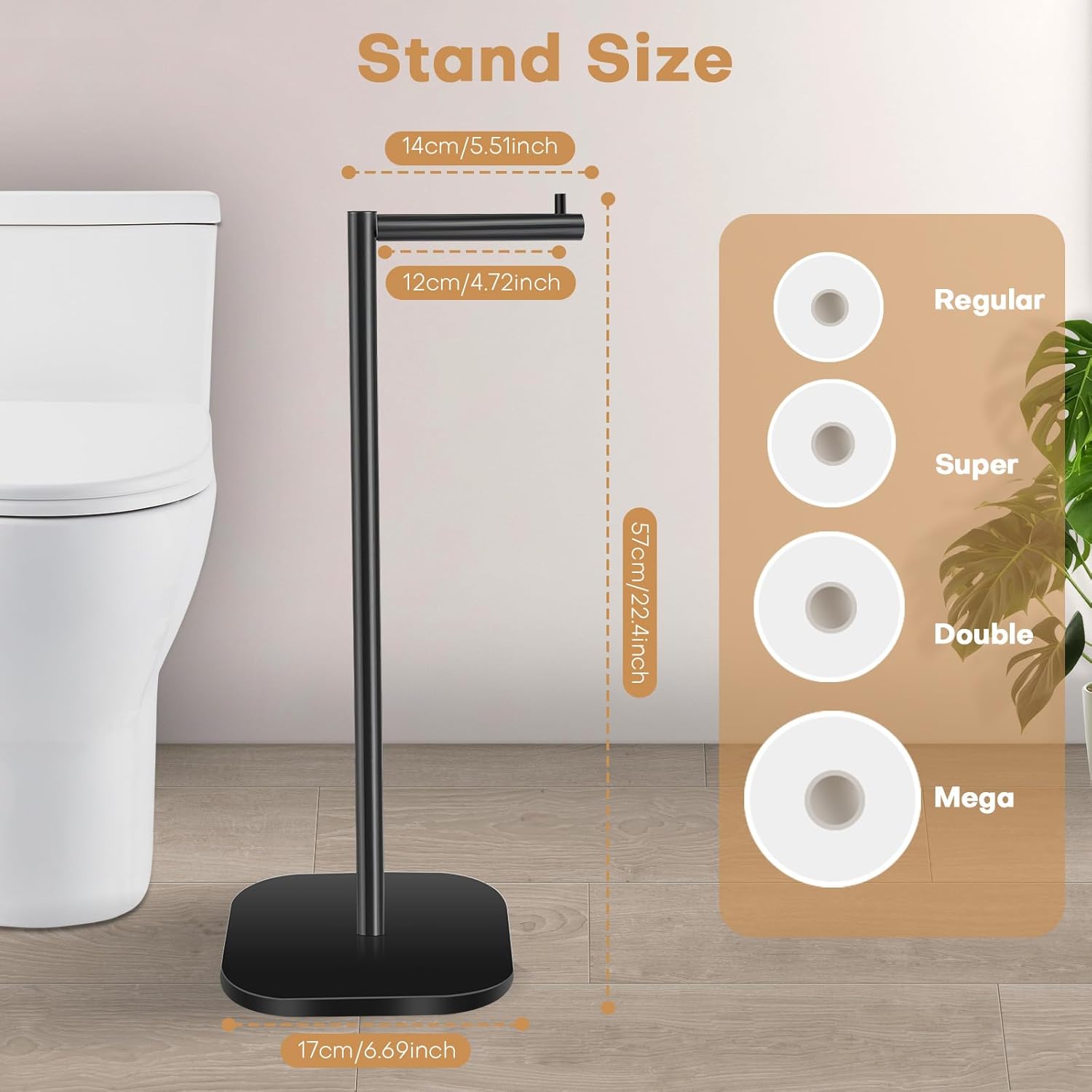 Freestanding Toilet Paper Hold - đánh giá và giá Toilet Paper Holder