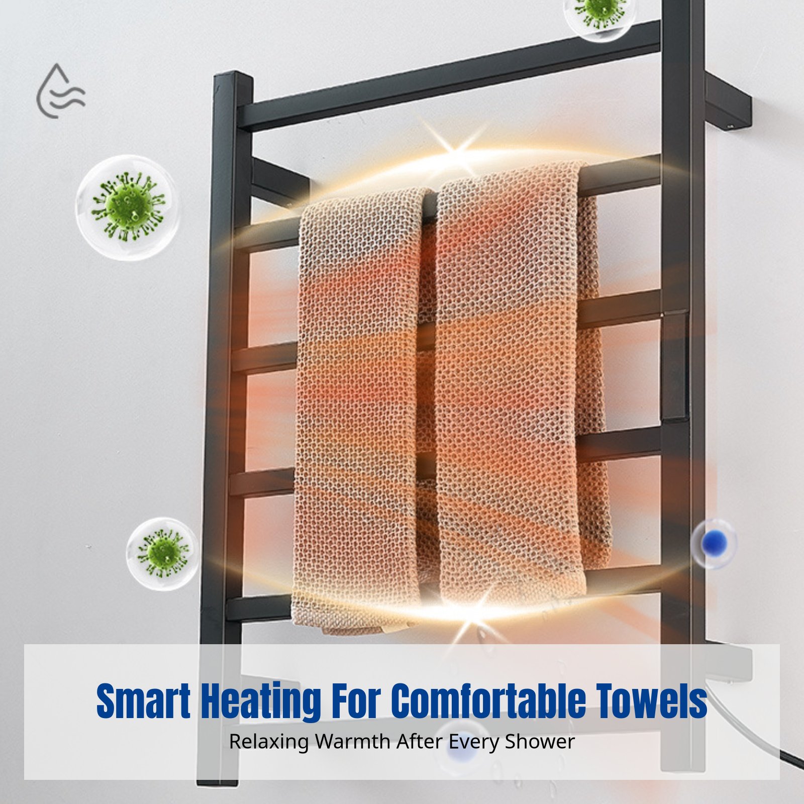 Smart Electric Towel Rack, Hea - đánh giá và giá Home For Bathroom