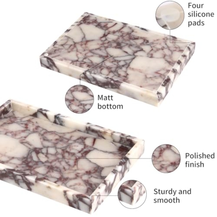 Marble Bathroom Vanity Tray, N - đánh giá và giá Home For Bathroom