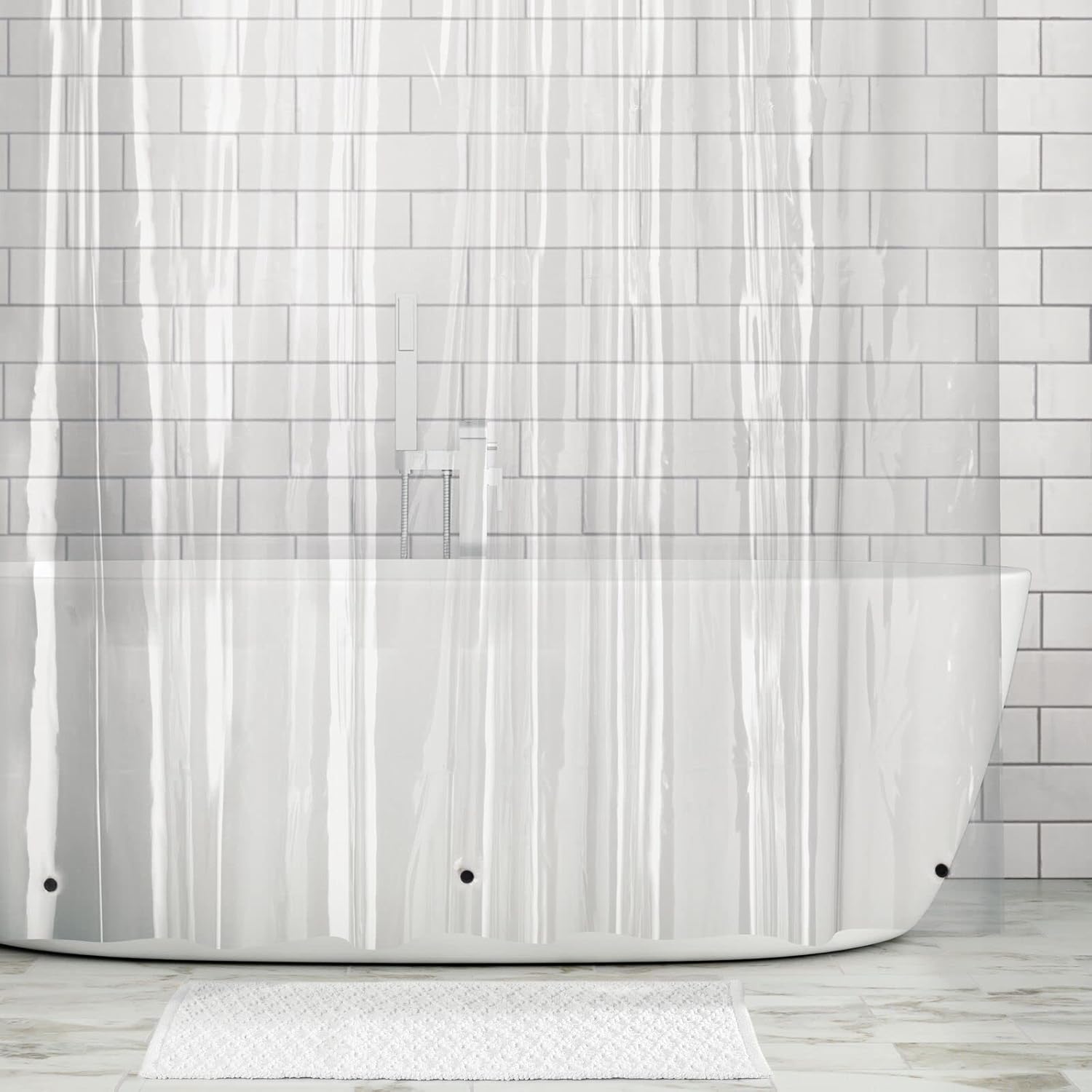 1pc Clear Shower Curtain Liner - đánh giá và giá Shower Curtain Liner