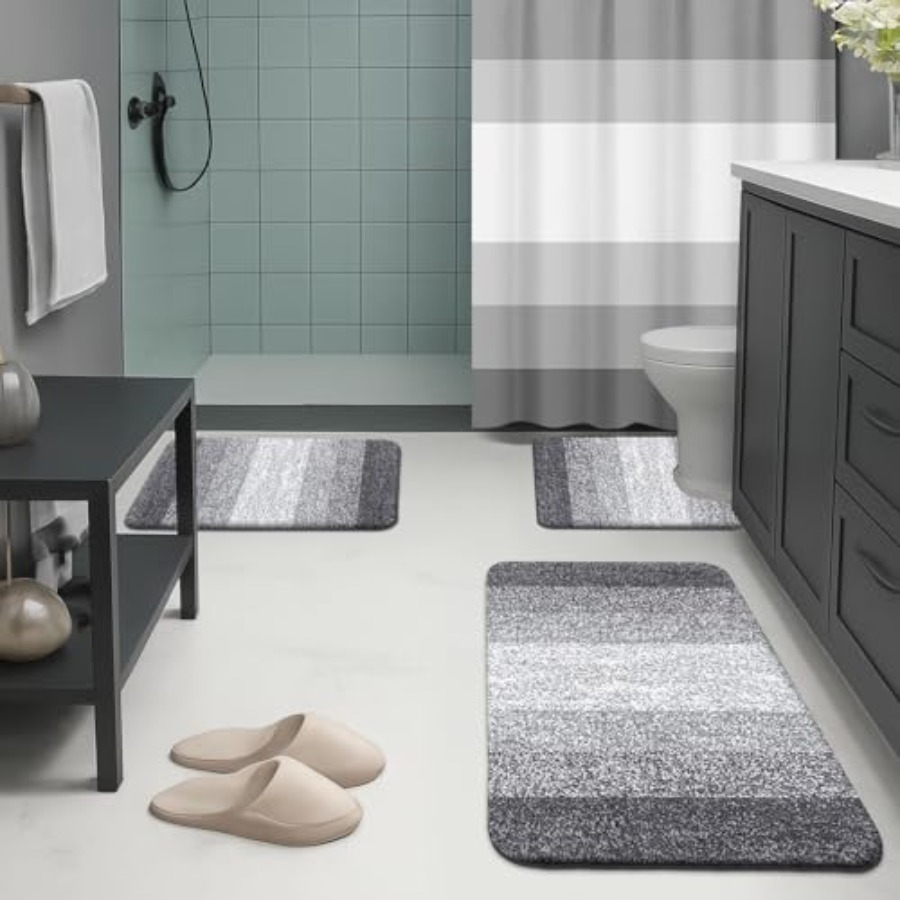 Bathroom Sets with Shower Curt - đánh giá và giá Shower Curtain Liner