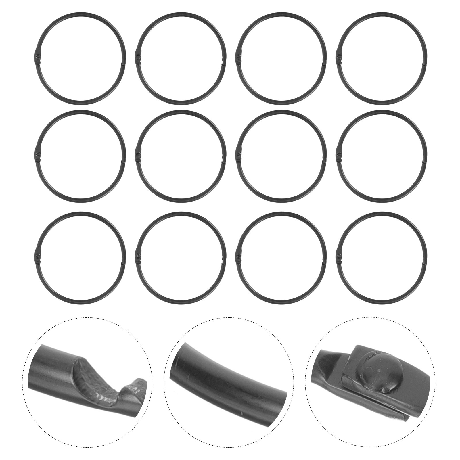 30Pcs Iron Circular Curtain Ri - đánh giá và giá Shower Curtain Liner