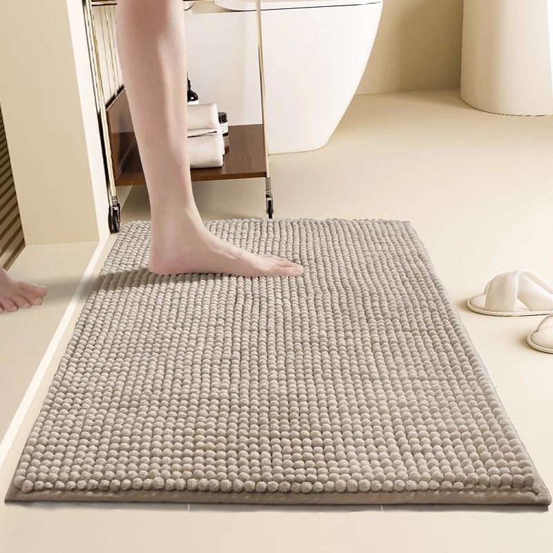 Short-haired Chenille Floor Ma - đánh giá và giá Home Bathroom Carpet