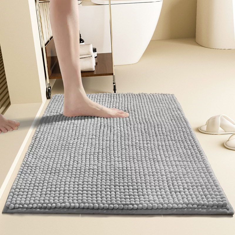 Short-haired Chenille Floor Ma - đánh giá và giá Home Bathroom Carpet