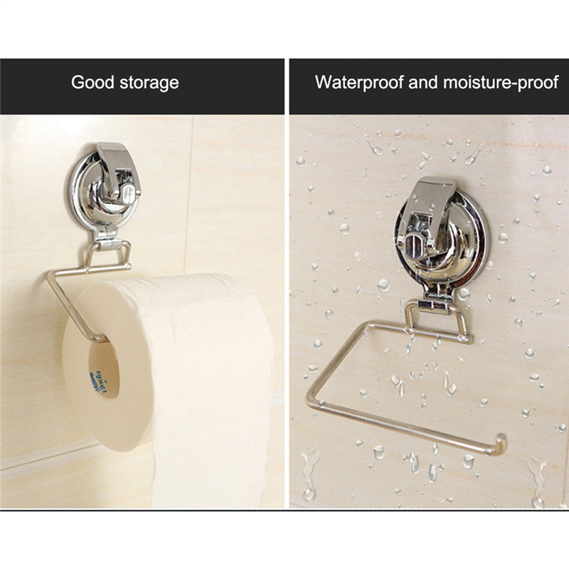 Vacuum Suction Cup Roll Paper  - đánh giá và giá Toilet Paper Holder