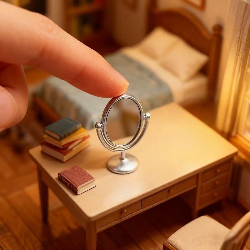 1Pcs Miniature Retro Mirror Dr - đánh giá và giá Home Bathroom Furniture
