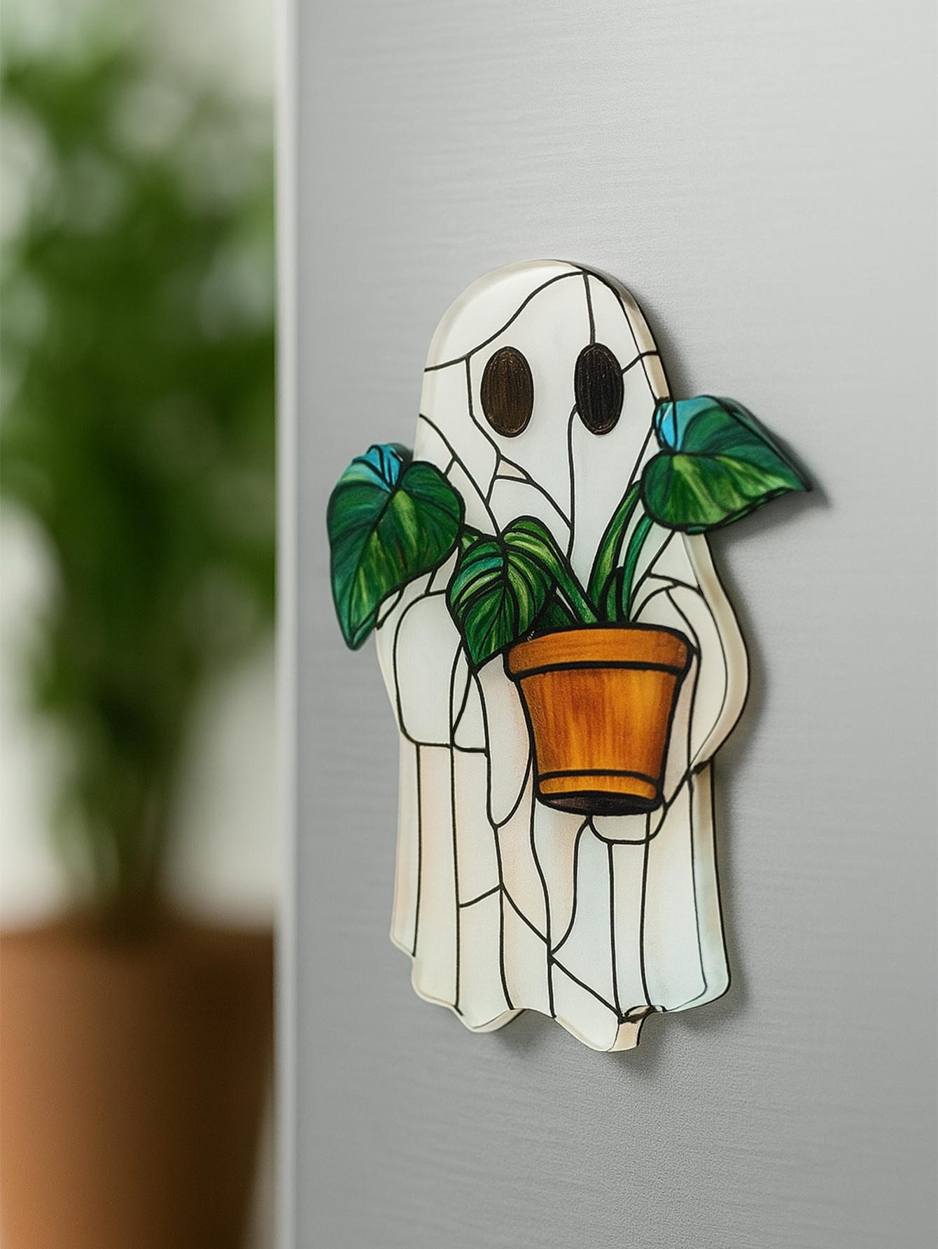 Halloween Ghost Acrylic Sticke - đánh giá và giá Home Bathroom Furniture