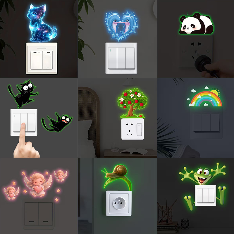 Glow-In-The-Dark Switch Sticke - đánh giá và giá Jet Home Bathroom