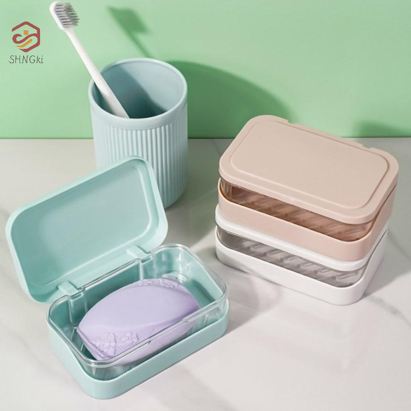 1pcs Bathroom Soap Dish With L - đánh giá và giá Jet Home Bathroom