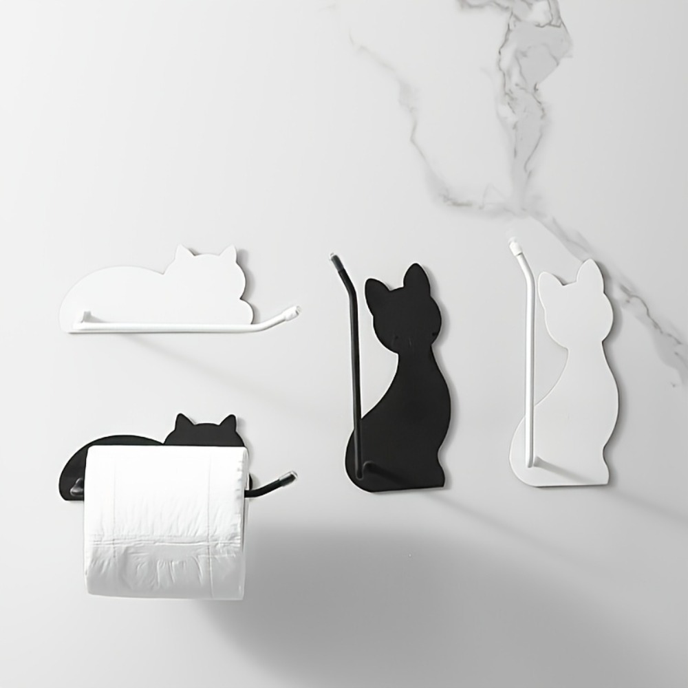 Cat Shaped Wall Mounted Toilet - đánh giá và giá Toilet Paper Holder