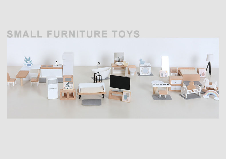 Modern dollhouse furniture kit - đánh giá và giá Home Bathroom Furniture