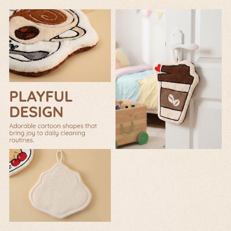 Quick Dry Absorbent Coffee Han - đánh giá và giá Jet Home Bathroom